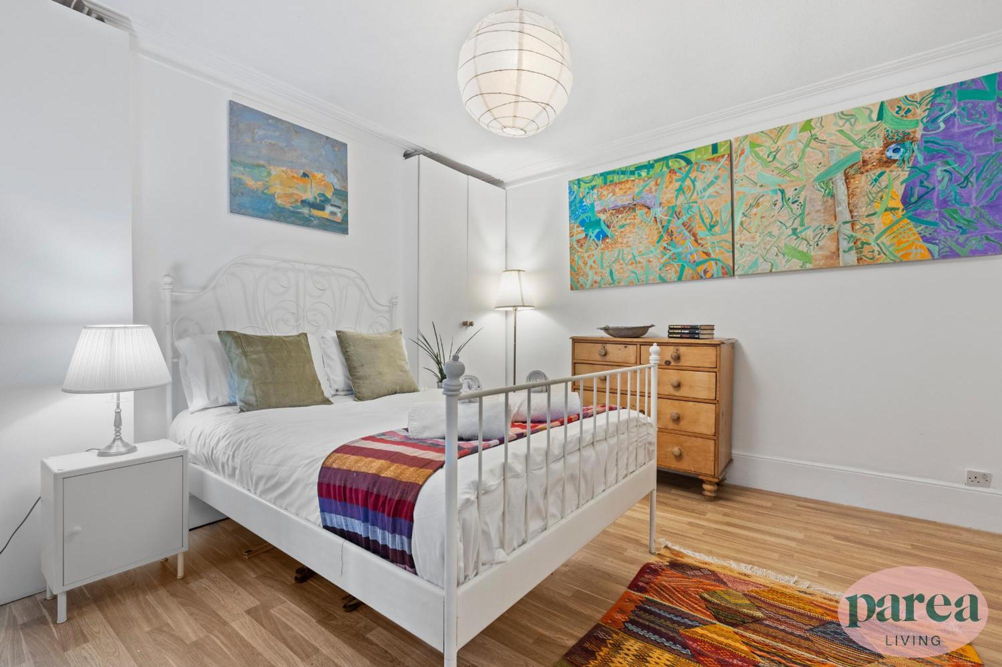 Parea Living - Cosy 1-Bed Artistic Flat At Newington Green Лондон Экстерьер фото